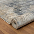 4' X 6' Beige and Gray Medallion Area Rug